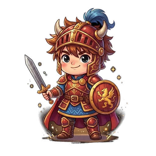 Warrior character class in Fantasy Walk